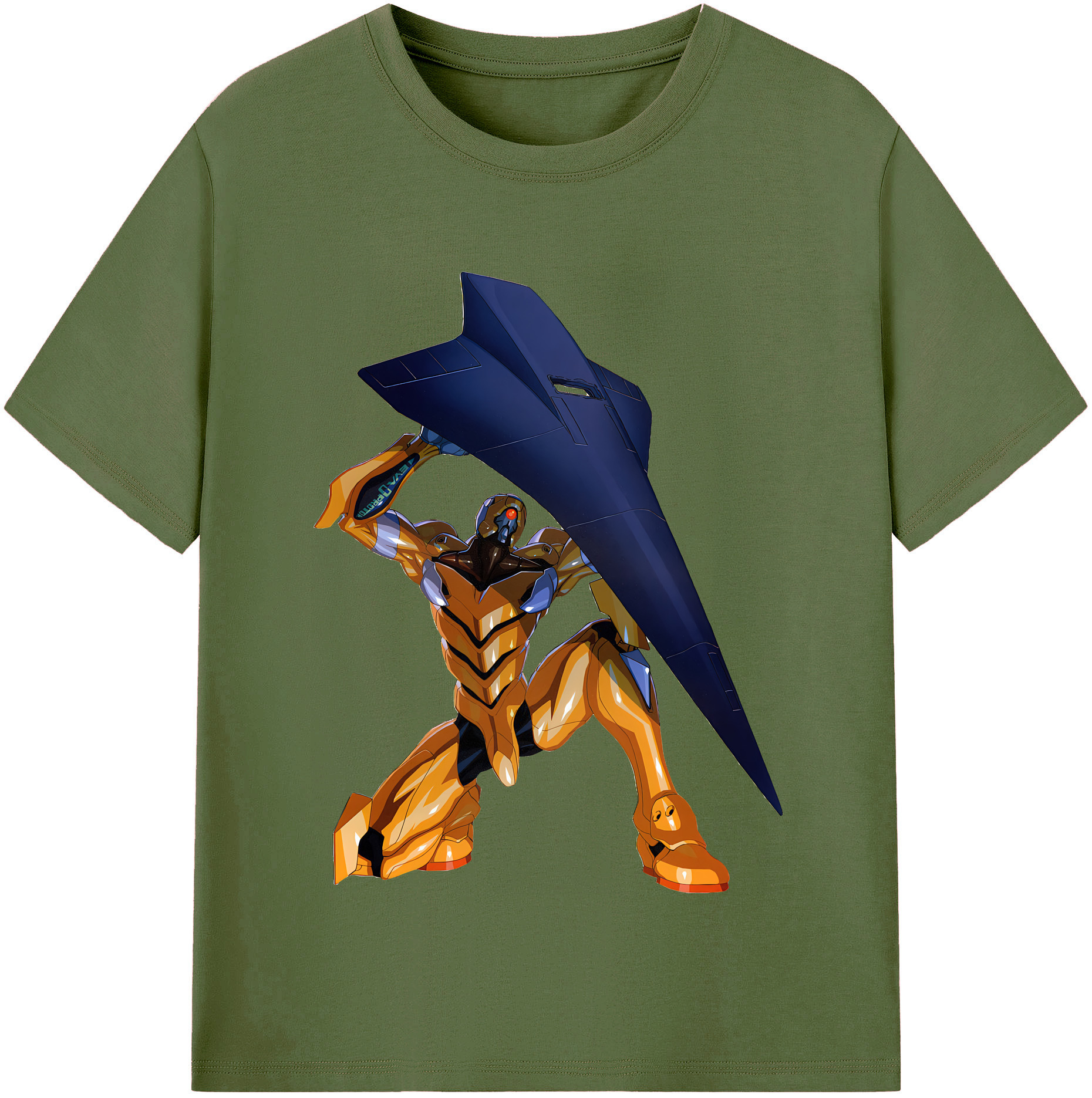 （画像用） EVA 新世紀エヴァンゲリオン 綿100％半袖Tシャツ（フロントプリント）